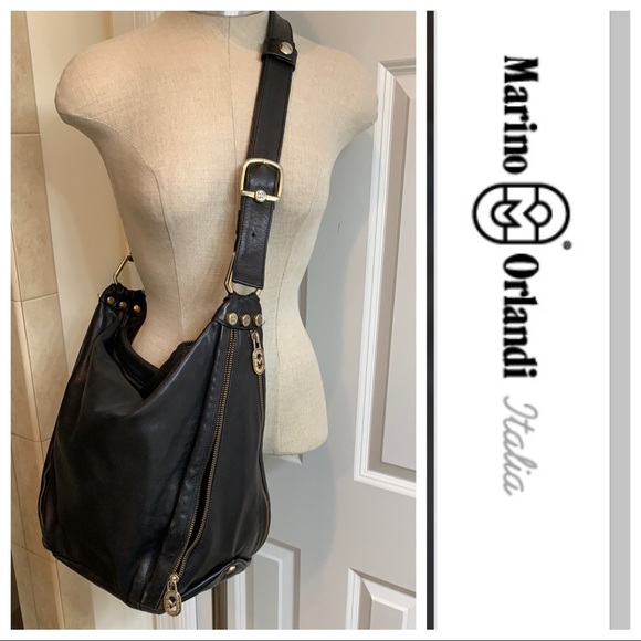 Marino Orlandi Italian Leather Bag. *